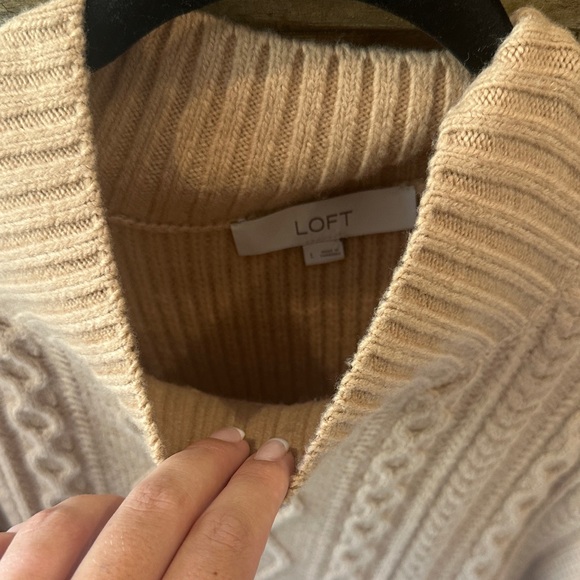 Loft Cable Knit Sweater - Picture 2 of 4